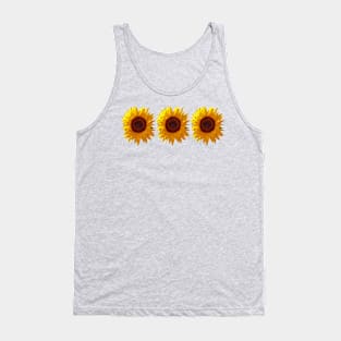 Three Sunflowers for Mothers Day Tank Top